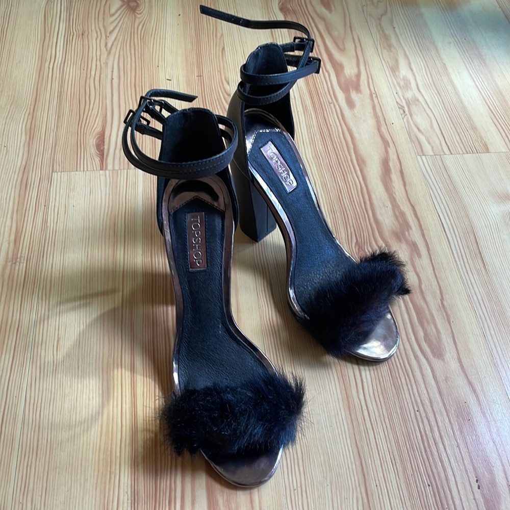 Topshop Black Heels